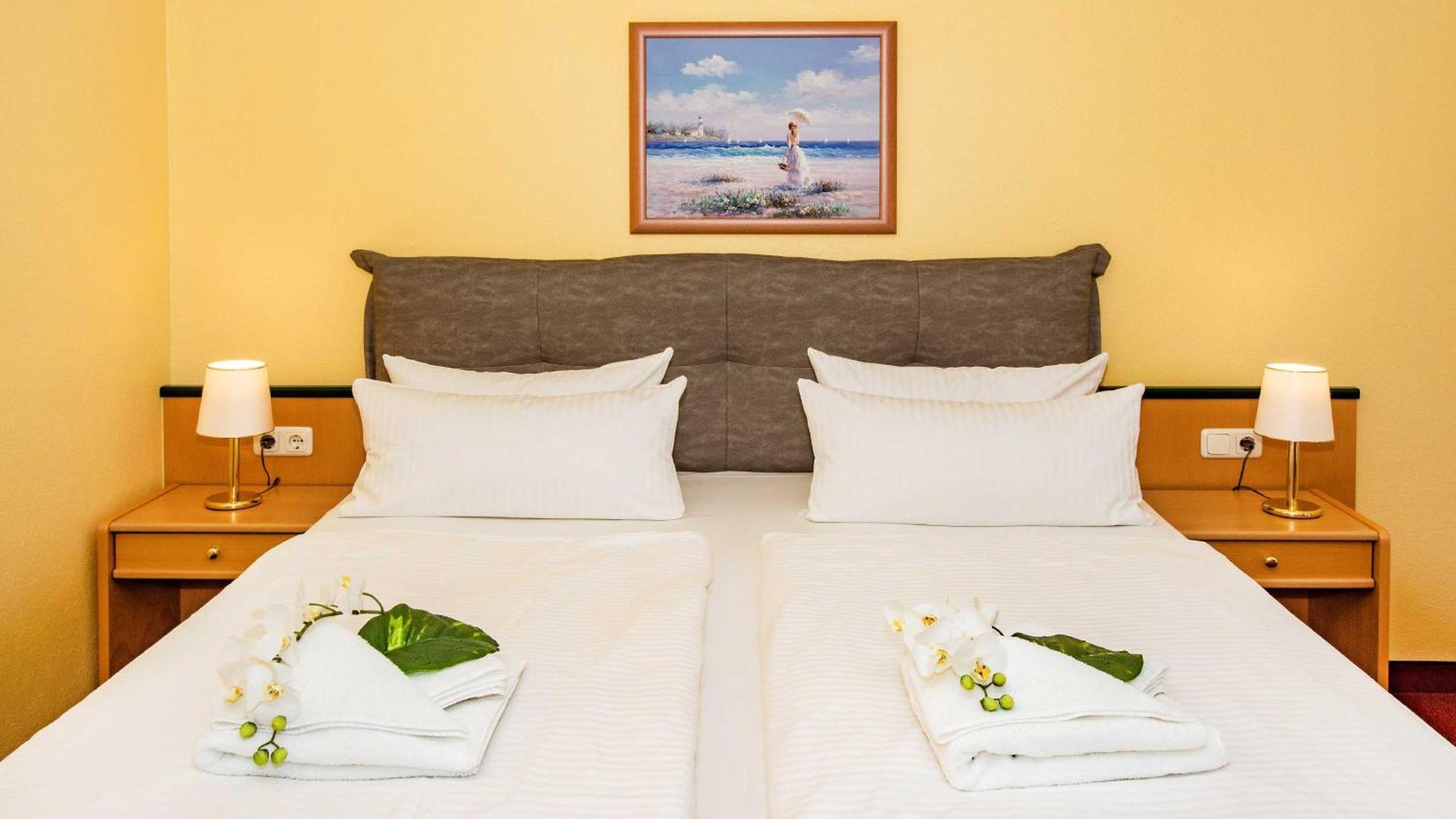Hotel Garni Nussbaumhof Uckeritz Rum bild